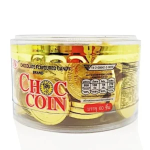 Choc Coin Gold Chocolate 150g | Gold Foil Wrapped Chocolate Coins