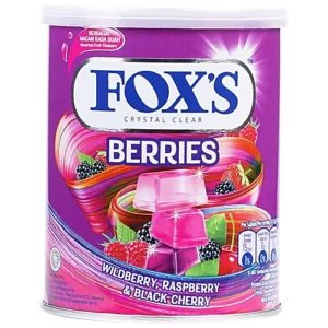 Fox's Berry Candy Tin 170g – Delicious Mixed Berry Flavoured Hard Candy