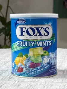 Fox's Mint Candy Tin 170g – Refreshing Mint Flavoured Hard Candy