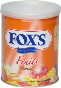 Fox's Fruit Candy Tin 170g – Assorted Fruit Flavoured Hard Candy