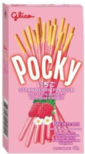 Glico Pocky Stick Biscuit Strawberry