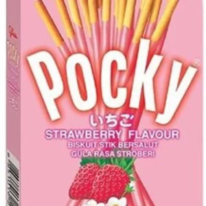 Glico Pocky Stick Biscuit Strawberry